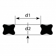 XR1864353P010 Pierścień X-ring 18,64x3,53