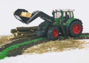 U03041 Ciągnik Fendt 936 Vario z ładowaczem czołowym 1:16 Bruder