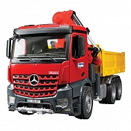 U03651 Zabawka ciężarówka dźwig - ładowacz MB Arocs