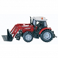 S03653 Traktor Massey Ferguson z ładowaczem, SIKU