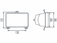 1AB003177001 Element optyczny reflektora