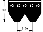 6PK1180 Pasek wielorowkowy 