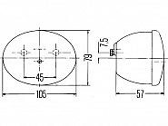 2ST001673011 Lampa zespolona, tylna