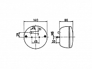 101020200 Lampa zespolona, tylna