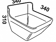 1620100216 Karmidło dla koni i bydła, 16 l