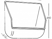 1620100206 Karmidło podłużne 15 l