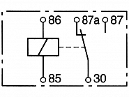0332209150 Przekaźnik Bosch, 12 V