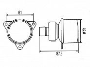 2BA008221001 Lampa kierunkowskazu Hella