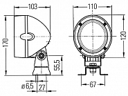 1GM996134081 Reflektor roboczy, H3, Mega Beam,