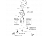 8630011H Elektrozawór sekcyjny BY-PASS 12V 40 bar 35 l/min ARAG 863