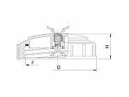 3542010R Pokrywa 6" uniwersalna 