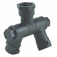 404182 Podwójny uchwyt dysz obr. 3/8"F. ARAG