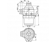 3142053 Filtr ssawny 1 1/4" 100-160l/min, 50 Mesh