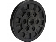 942594 Rolka zwrotna D=98 tworzywo sztuczne PA/Gri Amazone