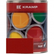 359508KR Lakier, farba pasuje do maszyn Weidemann, czerwony, czerwona 1 L, oryginalny kolor producenta 