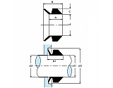 VR5SP001 Uszczelnienie klinowe Ø 5 mm