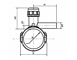 49631160063 Zestaw kołpaków końcowych do zgrzewania z łącznikiem wtykowym SDR 11 Plasson, 160 mm