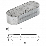 11401610040 Wpust pryzmatyczny, 16x10x40