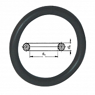 OR120070P010 Pierścień oring, 1,20x0,70 mm, 1,2x0,7 mm