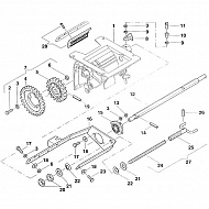 AC489109 Wałek sześciokątny 17x455 Accord