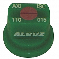 AXI110015 Dysza płaskostrumieniowa, rozpylacz ALBUZ, AXI 110° zielona ceramika, AXI-110-015, AXI110015, oryginał Albuz