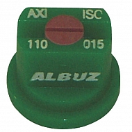 AXI110015 Dysza płaskostrumieniowa, rozpylacz ALBUZ, AXI 110° zielona ceramika, AXI-110-015, AXI110015, oryginał