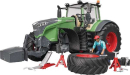 U04041 Ciągnik Fendt 1050 Vario z mechanikiem 1:16 Bruder