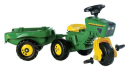 R05276 Traktor na pedały John Deere z ładowaczem i przyczepą rollyTrac Rolly Toys