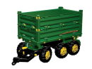 R12504 Przyczepa trzyosiowa John Deere Multitrailer rollyMulti Rolly Toys