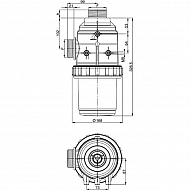 3172173 Filtr ssący gwint zewnętrzny 2 cal 50 mesh 200-260 l/min