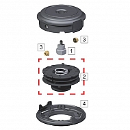 FGP015270 Głowica do nici Tap-N-Go Ø 130 mm