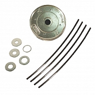 FGP015061KR Aluminiowa głowica podkaszarki Nylsaw Kramp, 4-żyłkowa