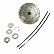 FGP015060KR Aluminiowa głowica podkaszarki Nylsaw Kramp, 2-żyłkowa