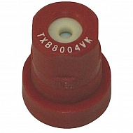 TXB8004VK Dysza o pustym stożku TXB 80° czerwona ceramiczna 