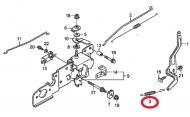 16561ZM1000 Sprężyna regulatora obrotów, pasuje do silnika HONDA 