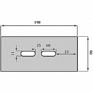 AB123500H Zgarniak powlekany Agram