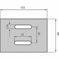 AB038003 Zgarniak 90x125mm Frost