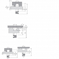 SA10166UN Uszczelka tłoczyska, siłownika 10x16x6 UN L1=6,5