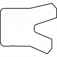 SA405082UN Uszczelniacz tłoczyska, siłownika 40x50x8,2