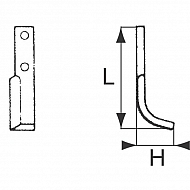 RB27001 Nóż frezujący p. Honda