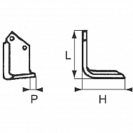 MA0100080 Nóż frezujący l. Maletti org.