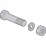 RB825B Śruba + nakrętka M8x25