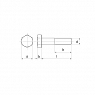 RB1212550 Śruba M12x1,25x50 12.9