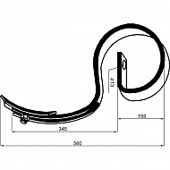 428797GP Kolce brony do orki średniej i głębokiej Agrilla Cobr