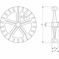 CK44052 Pierścień Crosskill 440 mm