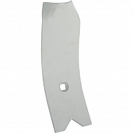 1738050020N Osłona grządzieli 310x100 mm wygięta, 1-otw. pasująca do Unia, Kramp