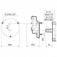 60840002 Pompa przeponowo-tłokowa MC 20 / 20, Comet