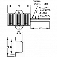 E071012V Rezystor oświetlenia LED 12 V sterownik. Britax