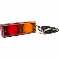 LA40015 Lampa tylna zespolona LED, prostokątna, 12/24V 200x70x60 mm Kramp