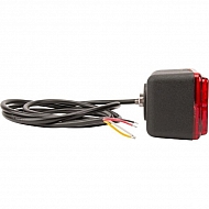 LA40015 Lampa tylna zespolona LED, prostokątna, 12/24V 200x70x60 mm Kramp